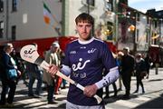 9 April 2025; eir ambassador and hurler Conor Whelan of Galway, pictured at the launch of the third annual ‘eir for all’ Poc Tapa Challenge, which invites GAA clubs across Ireland to compete for €5,000 and the opportunity to play at Croke Park during All-Ireland Semi-Final Day. eir has been a proud partner of the GAA since 2011, with eir Wide-Fi powered by WiFi 7 giving fans lightning-fast streaming on GAA+, ultra-low latency for live matches, and reliable connectivity throughout their home. For further information on how to enter follow @eir.ireland or visit eir.ie. Photo by Brendan Moran/Sportsfile