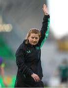 8 April 2025; Republic of Ireland performance coach Holly Pickett before the UEFA Women's Nations League B match between Republic of Ireland and Greece at Tallaght Stadium in Dublin. Photo by Stephen McCarthy/Sportsfile