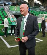 8 April 2025; Paul Martyn before the UEFA Women's Nations League B match between Republic of Ireland and Greece at Tallaght Stadium in Dublin. Photo by Stephen McCarthy/Sportsfile