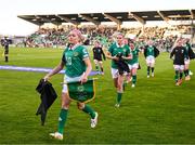 8 April 2025; Denise O’Sullivan of Republic of Ireland before the UEFA Women's Nations League B match between Republic of Ireland and Greece at Tallaght Stadium in Dublin. Photo by Stephen McCarthy/Sportsfile