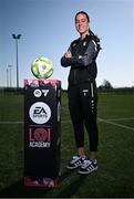 9 April 2025; Aoife Kelly of Wexford FC during an EA SPORTS LOI Academy media event at FAI Headquarters in Abbotstown, Dublin. Photo by Piaras Ó Mídheach/Sportsfile