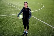 9 April 2025; Aoife Kelly of Wexford FC during an EA SPORTS LOI Academy media event at FAI Headquarters in Abbotstown, Dublin. Photo by Piaras Ó Mídheach/Sportsfile