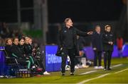 8 April 2025; Republic of Ireland assistant head coach Alan Mahon during the UEFA Women's Nations League B match between Republic of Ireland and Greece at Tallaght Stadium in Dublin. Photo by Stephen McCarthy/Sportsfile