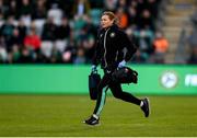 8 April 2025; Republic of Ireland team doctor Siobhan Forman during the UEFA Women's Nations League B match between Republic of Ireland and Greece at Tallaght Stadium in Dublin. Photo by Stephen McCarthy/Sportsfile