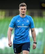 11 April 2025; Josh van der Flier of Leinster walks the pitch before the Investec Champions Cup quarter-final match between Leinster and Glasgow Warriors at the Aviva Stadium in Dublin. Photo by Brendan Moran/Sportsfile