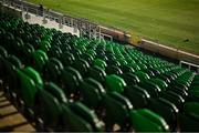 11 April 2025; A general view of the pitch before the SSE Airtricity Men's Premier Division match between Shamrock Rovers and Waterford at Tallaght Stadium in Dublin. Photo by Piaras Ó Mídheach/Sportsfile