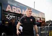 12 April 2025; Armagh manager Kieran McGeeney before the Ulster GAA Football Senior Championship quarter-final match between Antrim and Armagh at Corrigan Park in Belfast. Photo by Ramsey Cardy/Sportsfile