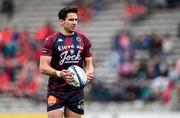 12 April 2025; Joey Carbery of Bordeaux Begles warms up before the Investec Champions Cup quarter-final match between Bordeaux Begles and Munster at Stade Chaban-Delmas in Bordeaux, France. Photo by Brendan Moran/Sportsfile