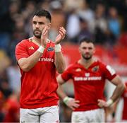 12 April 2025; Conor Murray of Munster after the Investec Champions Cup quarter-final match between Bordeaux Begles and Munster at Stade Chaban-Delmas in Bordeaux, France. Photo by Brendan Moran/Sportsfile