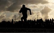 12 April 2025; Connacht players warm up before the EPCR Challenge Cup quarter-final match between Connacht and Racing 92 at Dexcom Stadium in Galway. Photo by Thomas Flinkow/Sportsfile