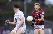 12 April 2025; Luke Loughlin of Westmeath during the Leinster GAA Football Senior Championship quarter-final match between Kildare and Westmeath at Cedral St Conleth's Park in Newbridge, KiIdare. Photo by Piaras Ó Mídheach/Sportsfile