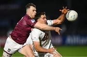 12 April 2025; Ben McCormack of Kildare in action against Jamie Gonoud of Westmeath during the Leinster GAA Football Senior Championship quarter-final match between Kildare and Westmeath at Cedral St Conleth's Park in Newbridge, KiIdare. Photo by Piaras Ó Mídheach/Sportsfile