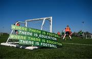 14 April 2025; The Football Association of Ireland have launched the Education and Development Strategy for 2025-30, a strategic plan for football and education to enhance Irish football across all levels. At the launch held at the FAI National Training Centre in Abbotstown, Dublin. Photo by Stephen McCarthy/Sportsfile