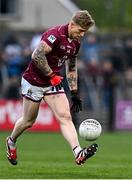 12 April 2025; Luke Loughlin of Westmeath during the Leinster GAA Football Senior Championship quarter-final match between Kildare and Westmeath at Cedral St Conleth's Park in Newbridge, KiIdare. Photo by Piaras Ó Mídheach/Sportsfile