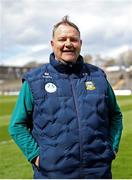 13 April 2025; Meath manager Robbie Brennan before the Leinster GAA Football Senior Championship quarter-final match between Meath and Offaly at Pairc Tailteann in Navan, Meath. Photo by Thomas Flinkow/Sportsfile
