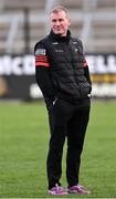 13 April 2025; Louth selector James McCartan before the Leinster GAA Football Senior Championship quarter-final match between Louth and Laois at Cedral St Conleth's Park in Newbridge, KiIdare. Photo by Piaras Ó Mídheach/Sportsfile
