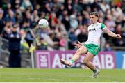 13 April 2025; Jack McEvoy of Offaly during the Leinster GAA Football Senior Championship quarter-final match between Meath and Offaly at Pairc Tailteann in Navan, Meath. Photo by Thomas Flinkow/Sportsfile