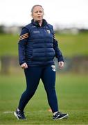 13 April 2025; Wexford manager Lizzy Kent before the Lidl Ladies National Football League Division 3 final match between Cavan and Wexford at Integral GAA Grounds in Drogheda, Louth. Photo by Shauna Clinton/Sportsfile