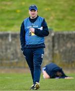 13 April 2025; Cavan manager Emmet Daly before the Lidl Ladies National Football League Division 3 final match between Cavan and Wexford at Integral GAA Grounds in Drogheda, Louth. Photo by Shauna Clinton/Sportsfile