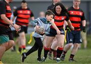 13 April 2025; Action from the Leinster Rugby Inclusivity Blitz at Navan RFC in Navan, Meath. Photo by David Fitzgerald/Sportsfile