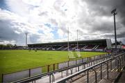 13 April 2025; A general view before the Ulster GAA Football Senior Championship quarter-final match between Tyrone and Cavan at O'Neills Healy Park in Omagh, Tyrone. Photo by Ramsey Cardy/Sportsfile