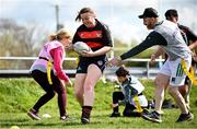 13 April 2025; Action from the Leinster Rugby Inclusivity Blitz at Navan RFC in Navan, Meath. Photo by David Fitzgerald/Sportsfile
