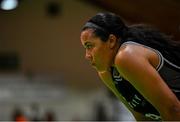 13 April 2025; Callie Cavanagh of Utility Trust St. Paul's reacts during the Domino's Women's Super League final match between Utility Trust St. Paul's and Killester at the National Basketball Arena in Tallaght, Dublin. Photo by Tyler Miller/Sportsfile