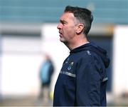 13 April 2025; Wicklow manager Oisín McConville near the end of the Leinster GAA Football Senior Championship quarter-final match between Wicklow and Dublin at Echelon Park in Aughrim, Wicklow. Photo by Ray McManus/Sportsfile