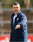13 April 2025; Cavan manager Raymond Galligan before the Ulster GAA Football Senior Championship quarter-final match between Tyrone and Cavan at O'Neills Healy Park in Omagh, Tyrone. Photo by Ramsey Cardy/Sportsfile