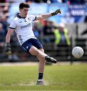 13 April 2025; Dublin goalkeeper Hugh O'Sullivan during the Leinster GAA Football Senior Championship quarter-final match between Wicklow and Dublin at Echelon Park in Aughrim, Wicklow. Photo by Ray McManus/Sportsfile