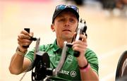 13 April 2025; Paralympics Ireland hosted their first Allianz NextGen event of 2025 at the University of Limerick Sport Arena. The event was open to young athletes over the age of 14 to try out Para sports such as triathlon, cycling, canoeing, archery and mountain climbing. Pictured is High-Performance Para-cycling Development coach Marcin Mizgajski. Photo by Seb Daly/Sportsfile