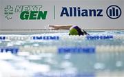 13 April 2025; Paralympics Ireland hosted their first Allianz NextGen event of 2025 at the University of Limerick Sport Arena. The event was open to young athletes over the age of 14 to try out Para sports such as triathlon, cycling, canoeing, archery and mountain climbing. Photo by Seb Daly/Sportsfile