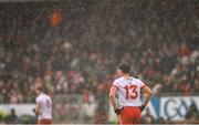13 April 2025; Darren McCurry of Tyrone during the Ulster GAA Football Senior Championship quarter-final match between Tyrone and Cavan at O'Neills Healy Park in Omagh, Tyrone. Photo by Ramsey Cardy/Sportsfile