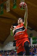 13 April 2025; Ciaran Roe of Killester during the Domino's Men's Super League final match between UCC Demons and Killester at the National Basketball Arena in Tallaght, Dublin. Photo by Tyler Miller/Sportsfile
