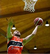 13 April 2025; Paul Dick of Killester during the Domino's Men's Super League final match between UCC Demons and Killester at the National Basketball Arena in Tallaght, Dublin. Photo by Tyler Miller/Sportsfile