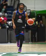 13 April 2025; Patrick Robinson of UCC Demons during the Domino's Men's Super League final match between UCC Demons and Killester at the National Basketball Arena in Tallaght, Dublin. Photo by Tyler Miller/Sportsfile