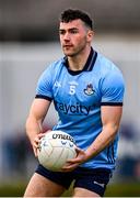 13 April 2025; Colm Basquel of Dublin during the Leinster GAA Football Senior Championship quarter-final match between Wicklow and Dublin at Echelon Park in Aughrim, Wicklow. Photo by Ray McManus/Sportsfile