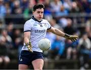 13 April 2025; Dublin goalkeeper Hugh O'Sullivan during the Leinster GAA Football Senior Championship quarter-final match between Wicklow and Dublin at Echelon Park in Aughrim, Wicklow. Photo by Ray McManus/Sportsfile
