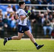 13 April 2025; Dublin goalkeeper Hugh O'Sullivan during the Leinster GAA Football Senior Championship quarter-final match between Wicklow and Dublin at Echelon Park in Aughrim, Wicklow. Photo by Ray McManus/Sportsfile