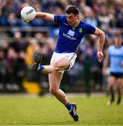 13 April 2025; Padraig O'Toole of Wicklow during the Leinster GAA Football Senior Championship quarter-final match between Wicklow and Dublin at Echelon Park in Aughrim, Wicklow. Photo by Ray McManus/Sportsfile