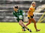 13 April 2025; Aisling O'Brien of Fermanagh in action against Antrim during the Lidl Ladies National Football League Division 4 final match between Antrim and Fermanagh at St Tiernach's Park in Clones, Monaghan. Photo by Matt Browne/Sportsfile