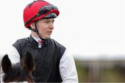 12 April 2025; Jockey Colin Keane during the Irish Stallion Farms EBF Race at The Curragh Racecourse in Kildare. Photo by Thomas Doolin/Sportsfile