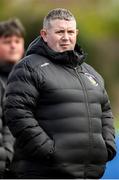 13 April 2025; Wexford Football League manager Willie Peare during the FAI Oscar Traynor Inter-League Cup final match between Limerick District League and Wexford Football League at Jackman Park in Limerick. Photo by Michael P Ryan/Sportsfile