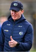 13 April 2025; Laois manager Justin McNulty before the Leinster GAA Football Senior Championship quarter-final match between Louth and Laois at Cedral St Conleth's Park in Newbridge, KiIdare. Photo by Piaras Ó Mídheach/Sportsfile