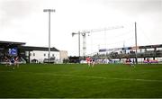 13 April 2025; A general view during the Leinster GAA Football Senior Championship quarter-final match between Louth and Laois at Cedral St Conleth's Park in Newbridge, KiIdare. Photo by Piaras Ó Mídheach/Sportsfile
