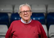 14 April 2025; 1975 FAI Senior Cup winner Brian Daly during a media conference at Home Farm Football Club in Whitehall, Dublin, to recognise 50 years since Home Farm, a team of young amateur players at the time, upset all the odds by beating Shelbourne 1-0 in the FAI Senior Cup Final at Dalymount Park, on 27th April 1975. Home Farm are organizing a celebratory dinner in the Bonnington Hotel on 26th April. Photo by Stephen McCarthy/Sportsfile