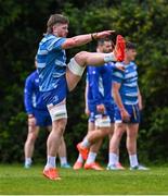 14 April 2025; Joe McCarthy during Leinster Rugby squad training at UCD in Dublin. Photo by Piaras Ó Mídheach/Sportsfile
