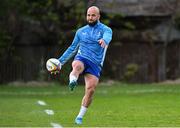 14 April 2025; Jamison Gibson-Park during Leinster Rugby squad training at UCD in Dublin. Photo by Piaras Ó Mídheach/Sportsfile