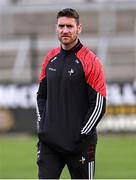 13 April 2025; Louth coach David Whyte before the Leinster GAA Football Senior Championship quarter-final match between Louth and Laois at Cedral St Conleth's Park in Newbridge, KiIdare. Photo by Piaras Ó Mídheach/Sportsfile
