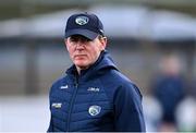 13 April 2025; Laois manager Justin McNulty before the Leinster GAA Football Senior Championship quarter-final match between Louth and Laois at Cedral St Conleth's Park in Newbridge, KiIdare. Photo by Piaras Ó Mídheach/Sportsfile
